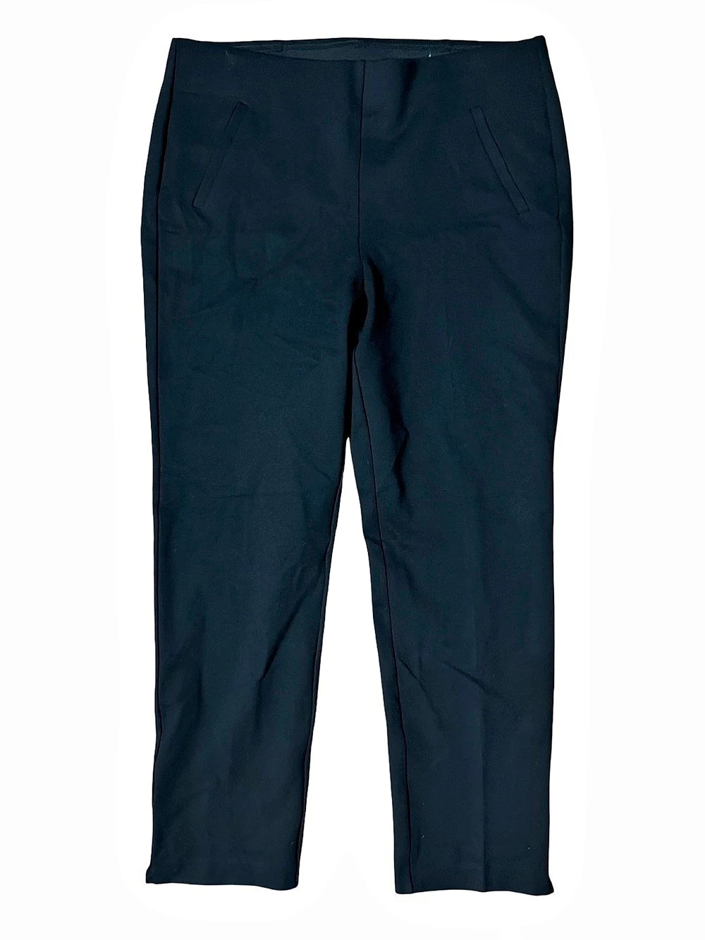 chicos Straight Leg Pants in Black Size 12